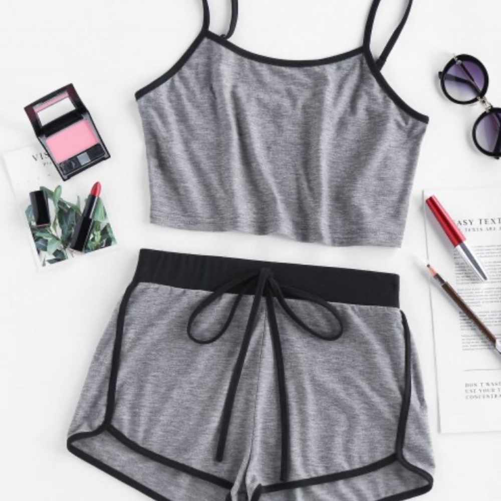 Zaful Cami & Shorts Set